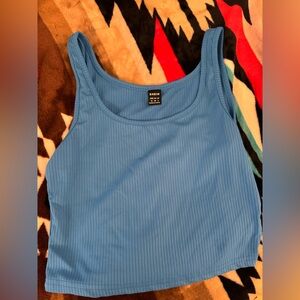 Blue tank top